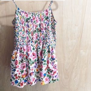 Madewell Floral Tank Small
